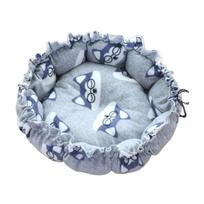 Plush Winter Cat Kennel Cloth Cat Pumpkin Nest Dog Cushion Mat Cat Soft Bed  Dogs S-A