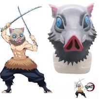 Authentic Demon Slayer Kimetsu No Yaiba Hashibira Inosuke Wild Boar Mask For Anime Fans