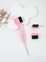 1pcs thickened detachable replacement head edge double-sided control steel needle tip brush hair styling tool