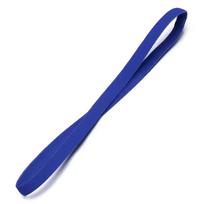 4Pc Women Men Yoga Headband Sport Anti-slip Rubber Sweatband Elastic Hair Bands Fashion Gym Head Rope Soild Color Slim Head Band karališkos mėlynos spalvos