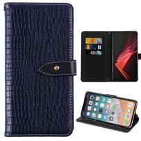 For Oukitel WP100 Titan Case Flip Crocodile pattern Leather Case card slots Cover For Oukitel WP100 Titan Phone Accessories