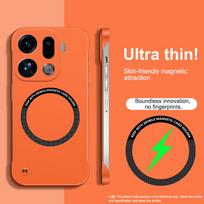For OPPO Find X9 Pro Frameless Magnetic for  Hard PC Phone Case for FindX9 X9pro Wireless Charging Matte Cover Ultra Thin For Find X9 pro