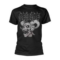 Deicide Skull Horns Unisex T-shirt S įvairiaspalvis