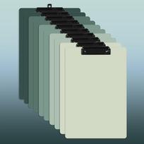 10pcs High-Quality A4 Writing Pad, Pad Folder, Multifunctional Standing Writing Pad, Durable Office, Home, And School Supplies