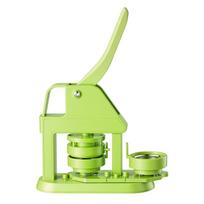 Button Maker Machine, 58 mm, Plastic Pin Maker with 100pcs Button Parts, Mr. Panda Magic Book, Circle Cutter and Hex Wrenches, Reinforced Ergonomic