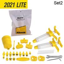 Ezmtb Bicycle Hydraulic Disc Brake Oil Bleed Kit Tools For ,SRAM, SHIMANO,MAGURA,Avid,Series MTB Road Bike Brake Repair Tool 2021 LITE
