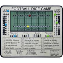 Football Dice Game,Tabletop Wooden Board Game with Scoring Track for Family Fun Parties, Great Gift for Friends pilka