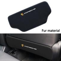 Aukštos kokybės automobilio galinės sėdynės apsauga, sėdynės atlošo kilimėliai, apsauga nuo smūgių kojomis Porsche Cayenne Panamera Macan 911 718 Cayman 918