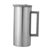 Stainless Steel Pitcher Ice Tea Kettle Drink 1600ml Cold Water Jug for Household