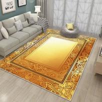 Luxury Gold CARPET FOR LIVE ROOM Washable Home Decoration Luxury Modern Large Room Rugs Non-slip Lounge Rug Coffee Tables Mat 60cm x 90cm