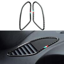 For Alfa Romeo 159 Brera Spider (2004-2011) Trim Accessories, Car Dashboard Side Air Outlet Panel, Carbon Fiber Interior Sticker juoda