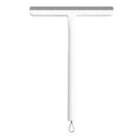 Shower Squeegee for Bathroom Glass Door and Window Cleaning with Stainless Steel Blade and Ergonomic Handle for Streak Free Shine One Size