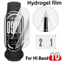 For Mi Band 10 9 Hydrogel Film HD Clear Bubble Free Ultra Thin Soft TPU Screen Protector for Xiaomi Band10 Band9 Not Glass Film 3PCS