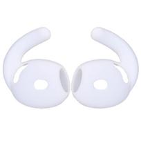 Apple Airpods 4 silikoniniai ausinių antgaliai ausims, apsauginis dangtelis dėklui, ausinių pagalvėlės su neslystančiu ausies kabliuku, ausinių priedai 3 Pairs gryna