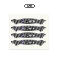 4Pcs Carbon Fibre Emblem Wheels Rims Stickers Decal For Buick Excelle XT Envision Excelle GT LaCrosse enclave royaum Park Avenue
