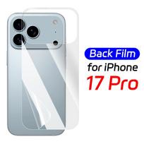 1-5PCS Back Hydrogel Film Screen Protectors for IPhone 17 Air/17 Pro/17 ProMax HD Full Coverage Soft Back Film for IPhone 17 Pro 1Pc