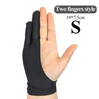 Two-fingers/Shaped Style Antifouling Gloves for Any Graphics/Table/Drawing Free Size Both for Left and Right Hand Drawing Gloves