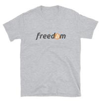 Bitcoin is Freedom T- Shirt crypto trader gift graphic tee S