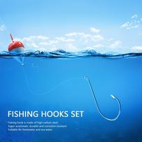 500PCS High Carbon Steel Carp Fishing Hooks with Barbed Hooks Fly Fishing Hooks  Bass Fishing juoda
