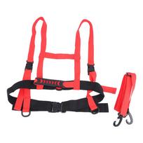 1PC Kids Ski Training Harness Anti-Fall Rope Snowboard Ski Safety Tow Beginner Toddler Skiing Trainer raudona