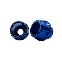 Replacement Motorcycle Front Fork Frame Sliders Accessory Wheel Crash Protector for Moped Scooters Durable Replace Parts mėlyna