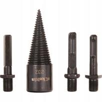 Świder Do Łupania Drewna 32Mm + Adaptery Sds Keltin K02395