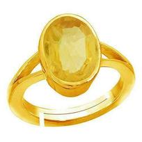 5.50 Carat Yellow Sapphire Pendant/Locket (Pukhraj Stone Panchadhatu beige