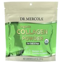 Dr. Mercola, Ekologiški kolageno milteliai, Katėms ir šunims, 5,07 uncijos (144 g)