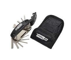 AWTOOLS DVIRAČIO RAKTŲ KOMPLEKTAS MULTITOOL 15w1