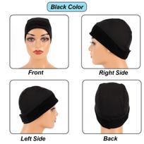 Velvet Wig Cap: Breathable, Adjustable Velcro, High Elasticity, Multi-Color Net juoda