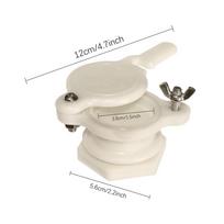 Honey Gate Valve for Extractor,Durable Nylon Honey Extractor Tap Bee Hive Honey Harvesting Equipment for 5 Gallon Bucket balta