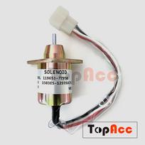 119653-77950 12V sustabdymo solenoidinis vožtuvas Yanmar varikliams 119285-77950 1503ES-12S5SUC5S SA-4562T SA-5213 M806808 11965377950