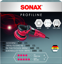 SONAX Kietas poliravimo padas orbitinei mašinėlei 125 492341
