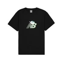 New Balance T Shirt Unisex Black AMT52340-BK M