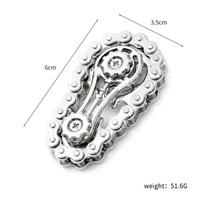 Edc New Sprockets Flywheel Gyro - Antistress Anxiety Metal Bike Chains Fingertip Spinner Fidget Toys For Adult