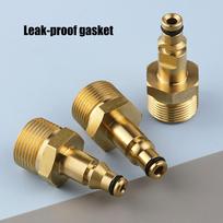 Leakproof Brass M22 Quick Connection Adapter Fitting Universal Gardening Tools And Professional Cleaning Applications 1