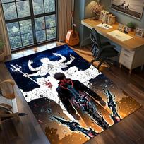 Jujutsu Kaisen  Carpet Floor Mat Washable Non Slip Gamer Bedroom Large Area Home Room Decor YUN6512 60x90cm