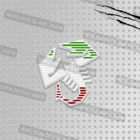 3D Metal Car Styling Scorpion Grille Emblem Decals Rear Trunk Body Badge For Abarth 500 1100 124 Spider 595 Bravo Tipo Panda 695 Sticker