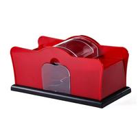 with Handle Poker Card Shuffler Anti-Cheat Mechanism Card Shuffler Mixer  Texas Hold'em juoda