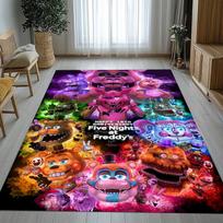 Horror Freddy F-FNAF Games Living Room Non-Slip Area Rug Soft Carpet for Bedroom Kids Playroom Sofa,Home Decor Doormat Gift 40cm x 60cm