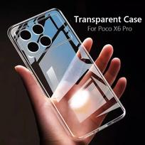 For Poco X6 Pro Case Slim Soft TPU Transaprent Clear Phone Case On For Xiaomi Poco X6 X7 Pro PocoX6 Pro x7Pro G Cover For Poco X6 Pro