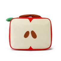 Cartoon Apple Pattern Makeup Bag Women Travel Storage Pouch Cosmetics Toiletry Storage Pouch Female's Handbag Christmas Gift