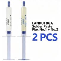 Lan Rui Zhurong No. 1 Electronic Welding Flux: No-clean, halogen-free, low-odor, low-smoke, syringe-type.