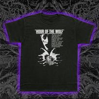 The Hour of the Wolf Tshirt Ingmar Bergman Horror Art Film  Surreal Gothic Style AllSeason Pure Cotton Couple Streetwear S įvairiaspalvis