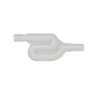 Air conditioner drain siphon 90°/180°, prevents odors & insects, easy install, fits 16 mm drain pipe šviesiai pilka spalva