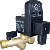 DC24V AC220V/380V 1/2  Automatic Timer Compressor Condensate Drain Timer Solenoid Valve DC24V