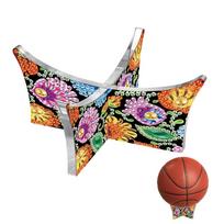 Acrylic Mandala Diamond Painting Desktop Basketball Holder Diamond Fruit Plate Rack Kit Diamond Desktop Ornaments for Art Crafts