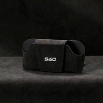 Magnetic Car Sun Visor Glasses Holder for Volvo S60 S90 Sunglasses Storage Box Auto Interior Accessories