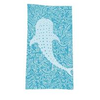 Microfiber Beach Towel Large Quick Dry Lightweight Soft Fabric with Jellyfish Print Suitable for Outdoor Pool Travel and Gym Use