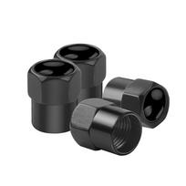4pcs Car Badge Metal Wheel Tire Valve Stem Airtight Caps Covers For Lexus GS300 RX330 LX570 IS400 rx300 RX450 IS200 IS250 IS300 (Black,For Lexus) juoda